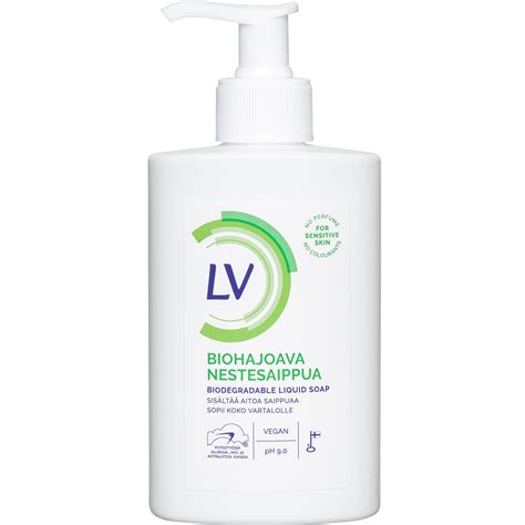 lv saippua|Nestesaippua LV 300 ml biohajoava .